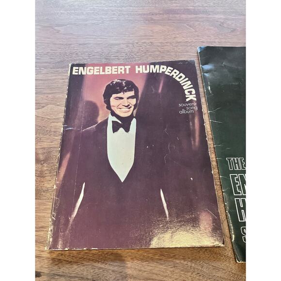 Engelbert Humperdinck Souvenir Program Album Lot 1970s VTG Concert Memorabilia - Picture 3 of 9
